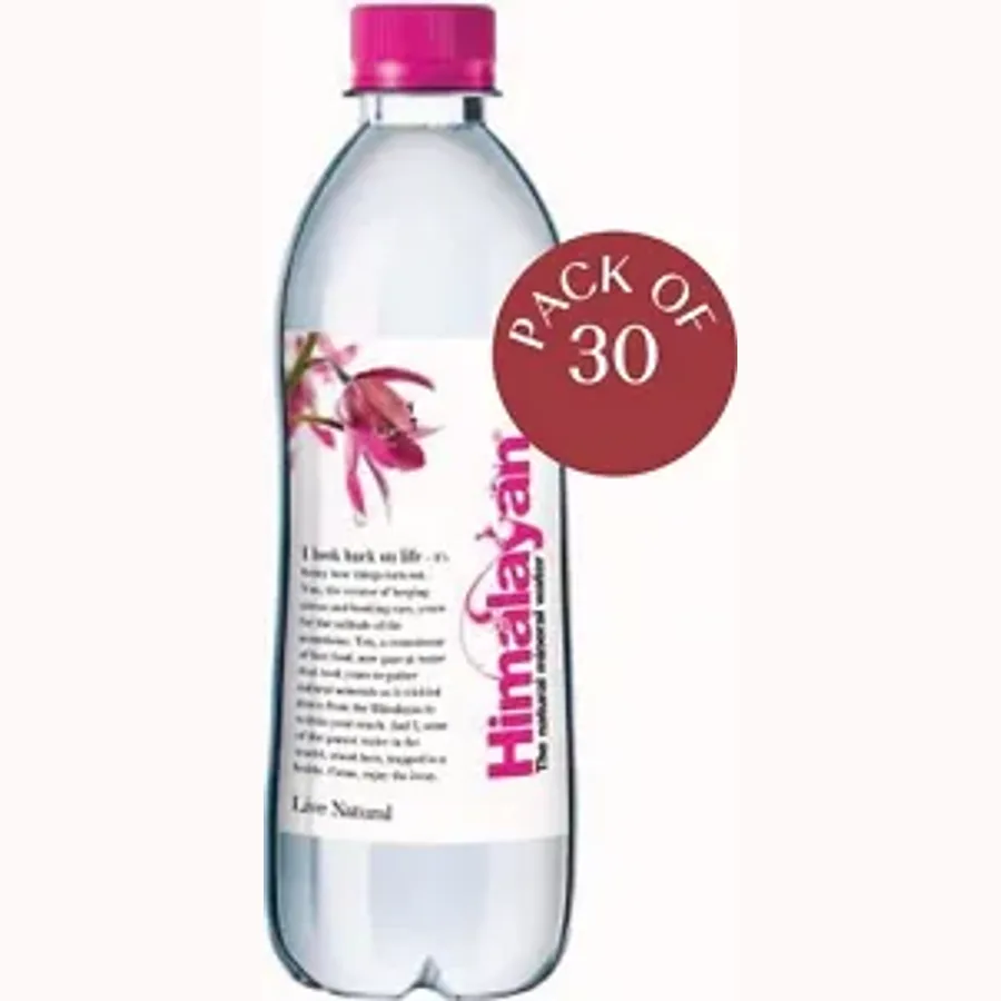 Himalayan Mineral Water Pet Bottle 500 ml (Pack of 30)